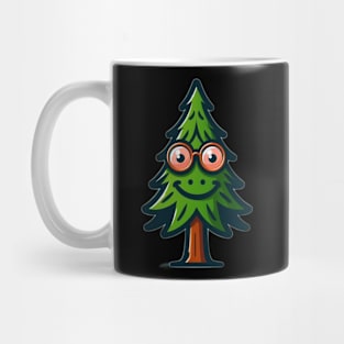 Happy Pine Tree Mug